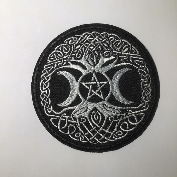 3.5” Tree of Life Triple Moon Goddess patch - Picture 1 of 2
